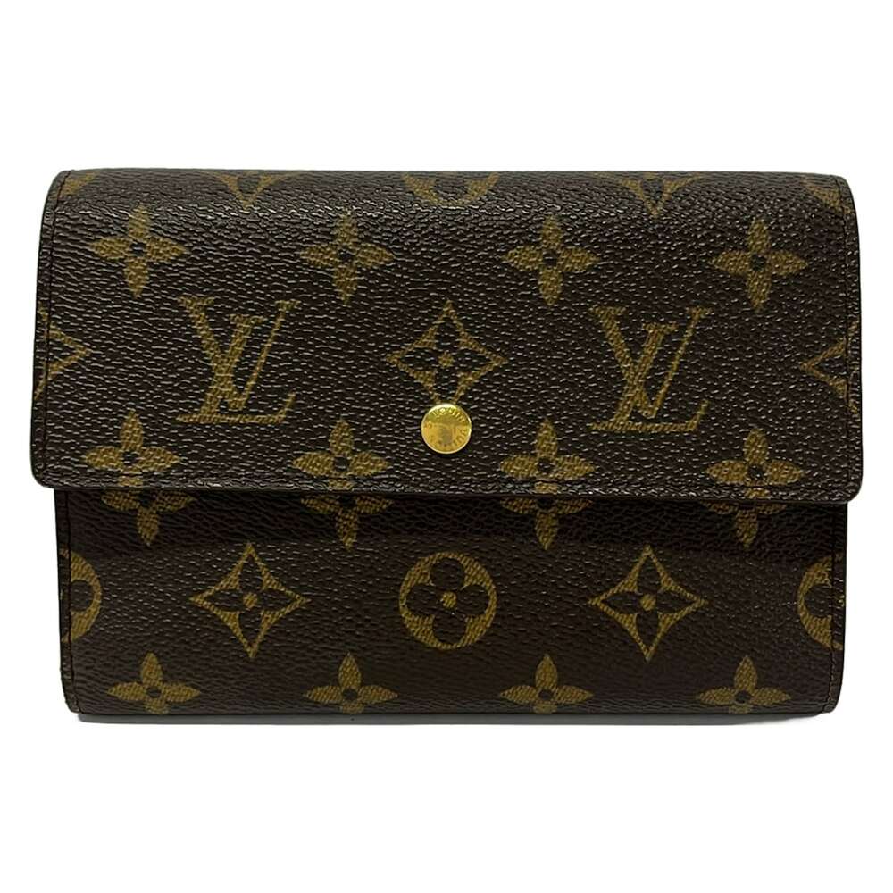 Louis Vuitton Porte Tresor Etui Papier Monogram Trifold Wallet M61202